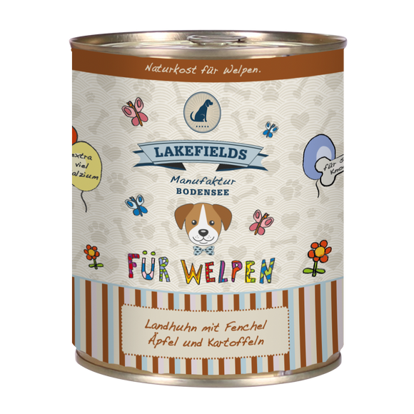 Lakefields Landhuhn für Welpen