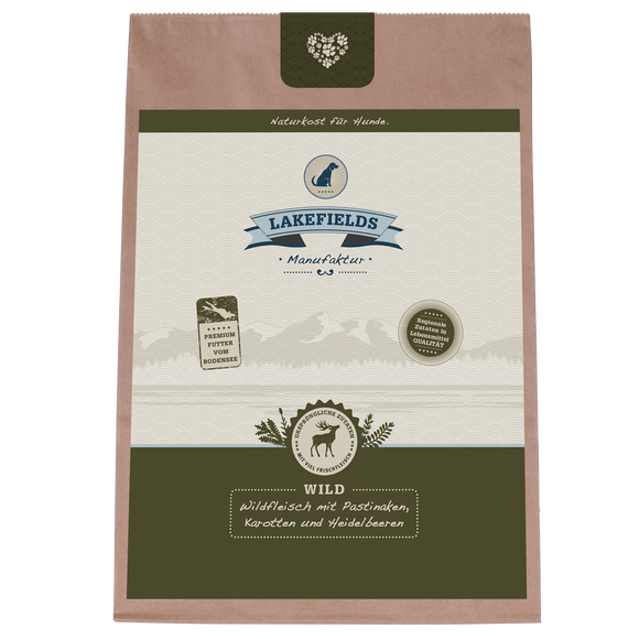 Lakefields Wild, gebackenes Trockenfutter